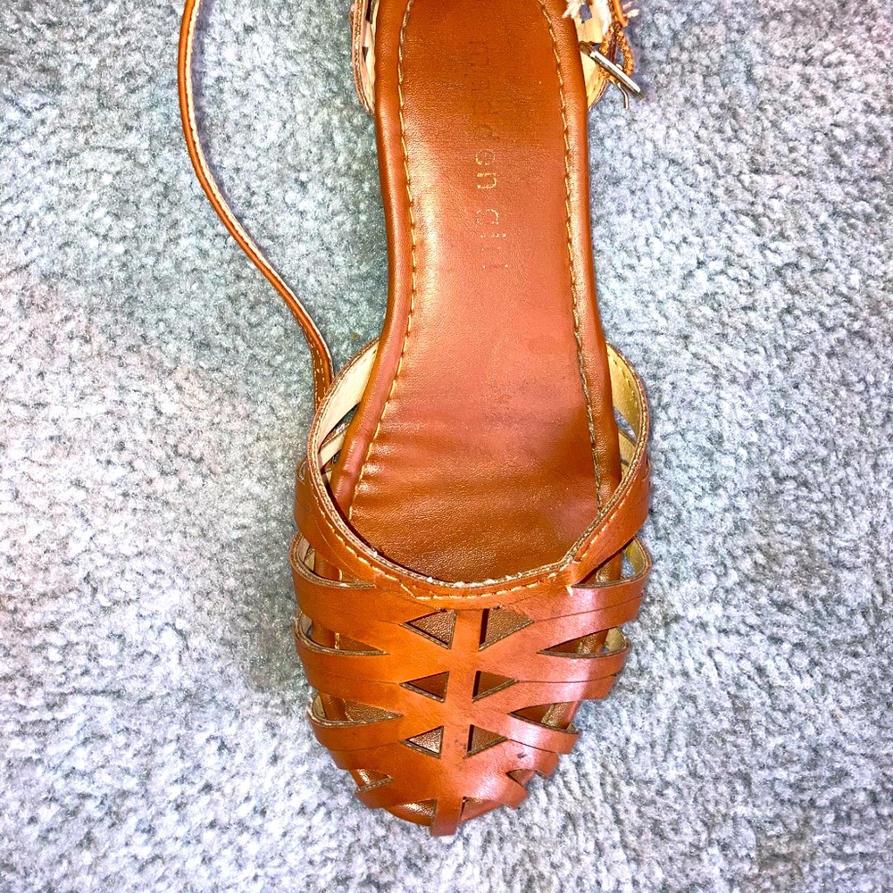Brown girls sandal